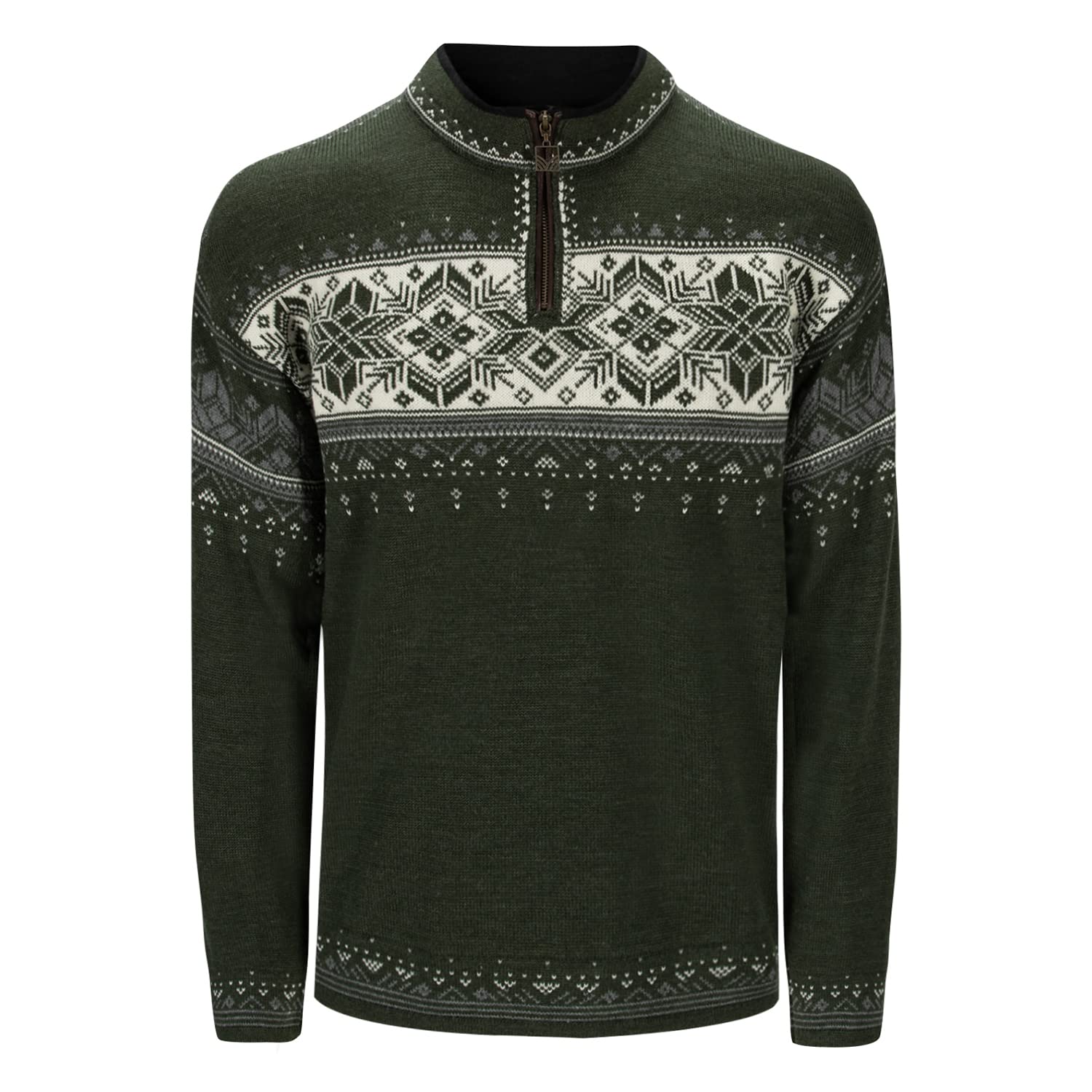 Dale of Norway Blyfjell Unisex Wool Sweater - 100% Lightweight Merino Wool Pullover for Men & Women - Cozy Winter Ski Sweater for Outdoor Activities & Casual Wear