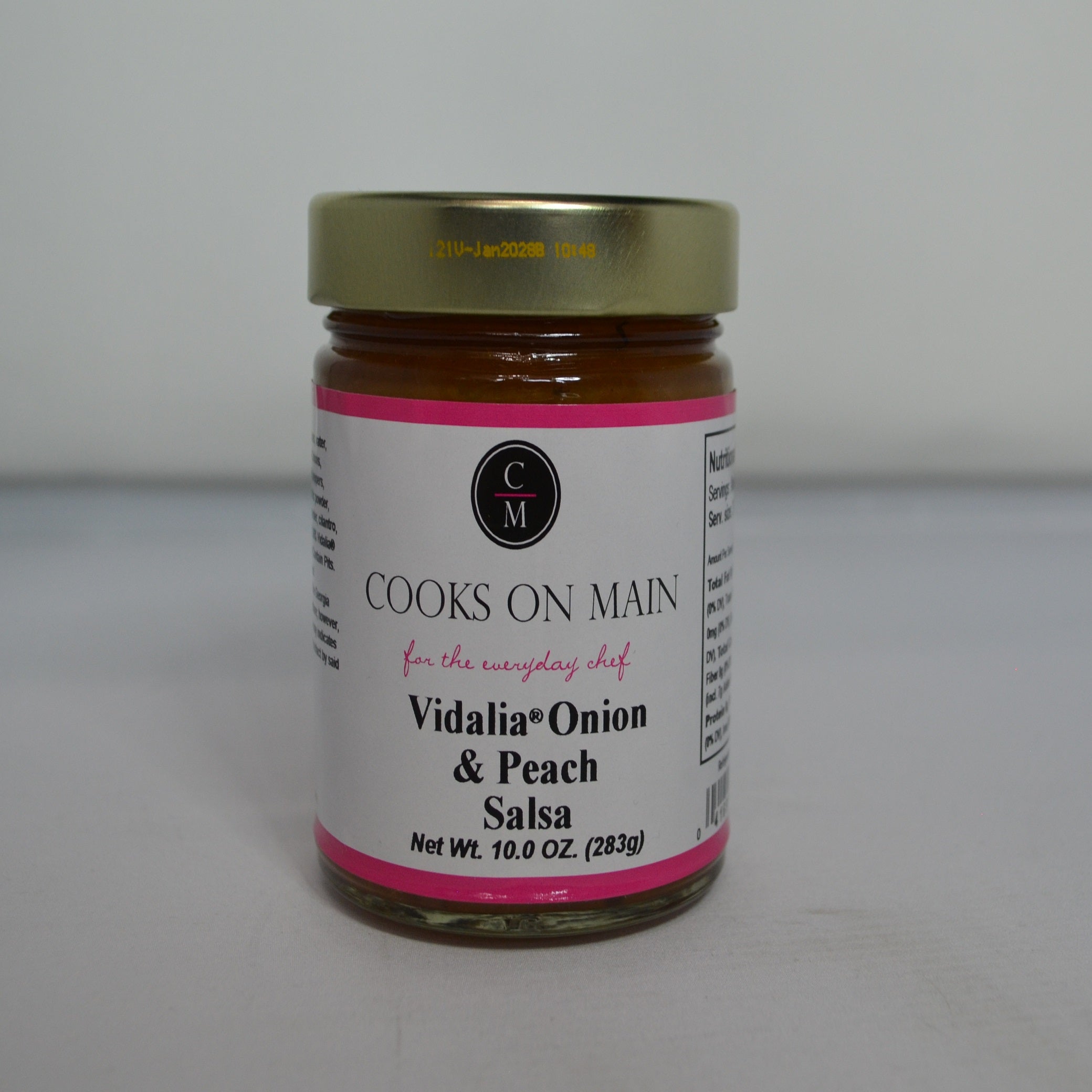Vidalia Onion & Peach Salsa - Sweet & Tangy Homemade Style Dip for Chips, Tacos & Grilled Meats | Perfect for BBQs, Parties & Snacking