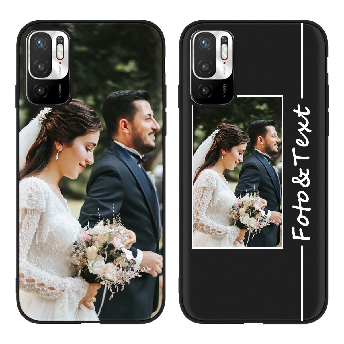 Custom Phone Case for Xiaomi Redmi Note 10 5G (6.5 Inch) - Personalized Picture & Text Design Cover | Durable Protective Case | Perfect for Gifts, Travel & Everyday Use