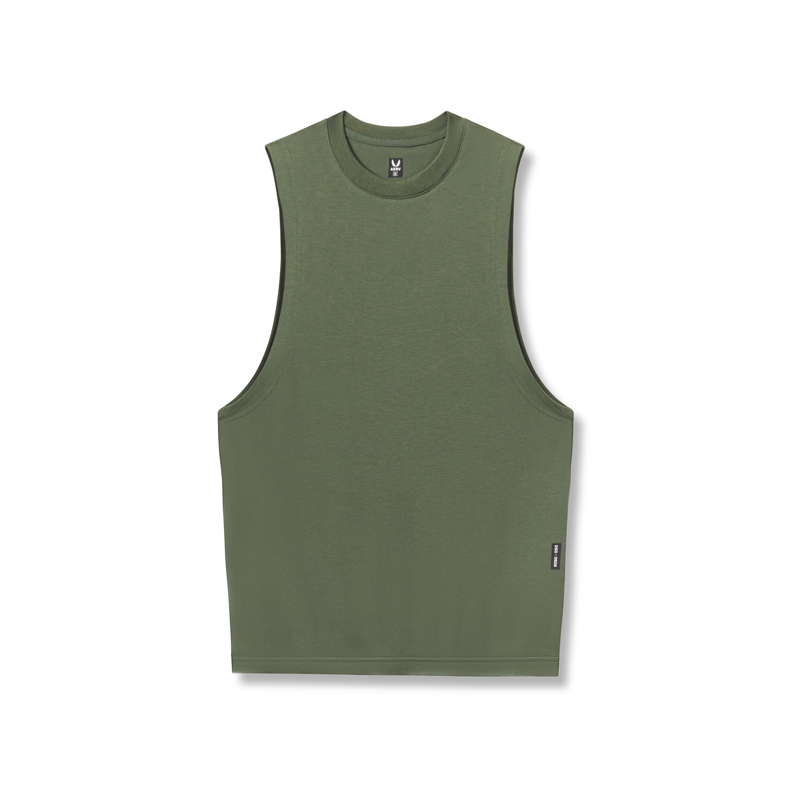 Premium Supima® Cotton Muscle Tank for Women - Olive Green | Soft & Breathable Workout Top for Yoga, Gym & Casual Wear