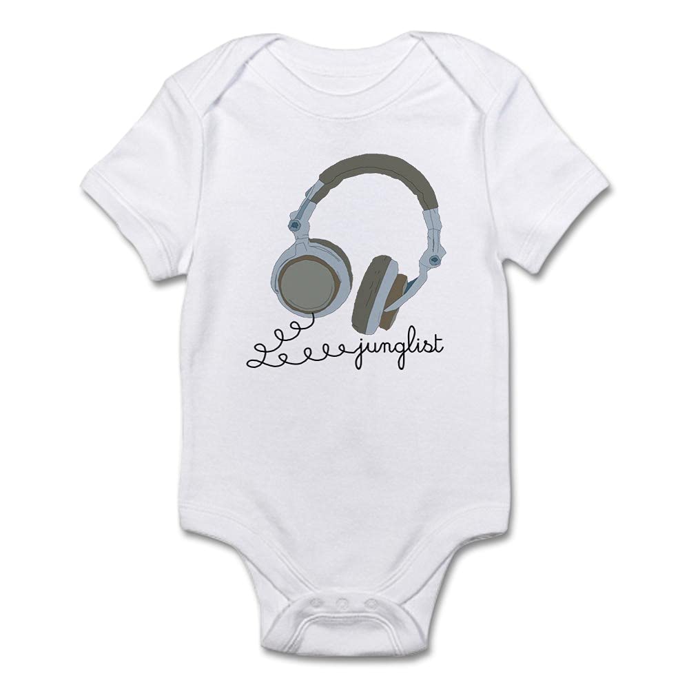 Headphone Sketch Baby Bodysuit - Cute Music Lover Outfit for Infants & Toddlers | Perfect for Playdates, Photo Shoots & Music-Themed Events