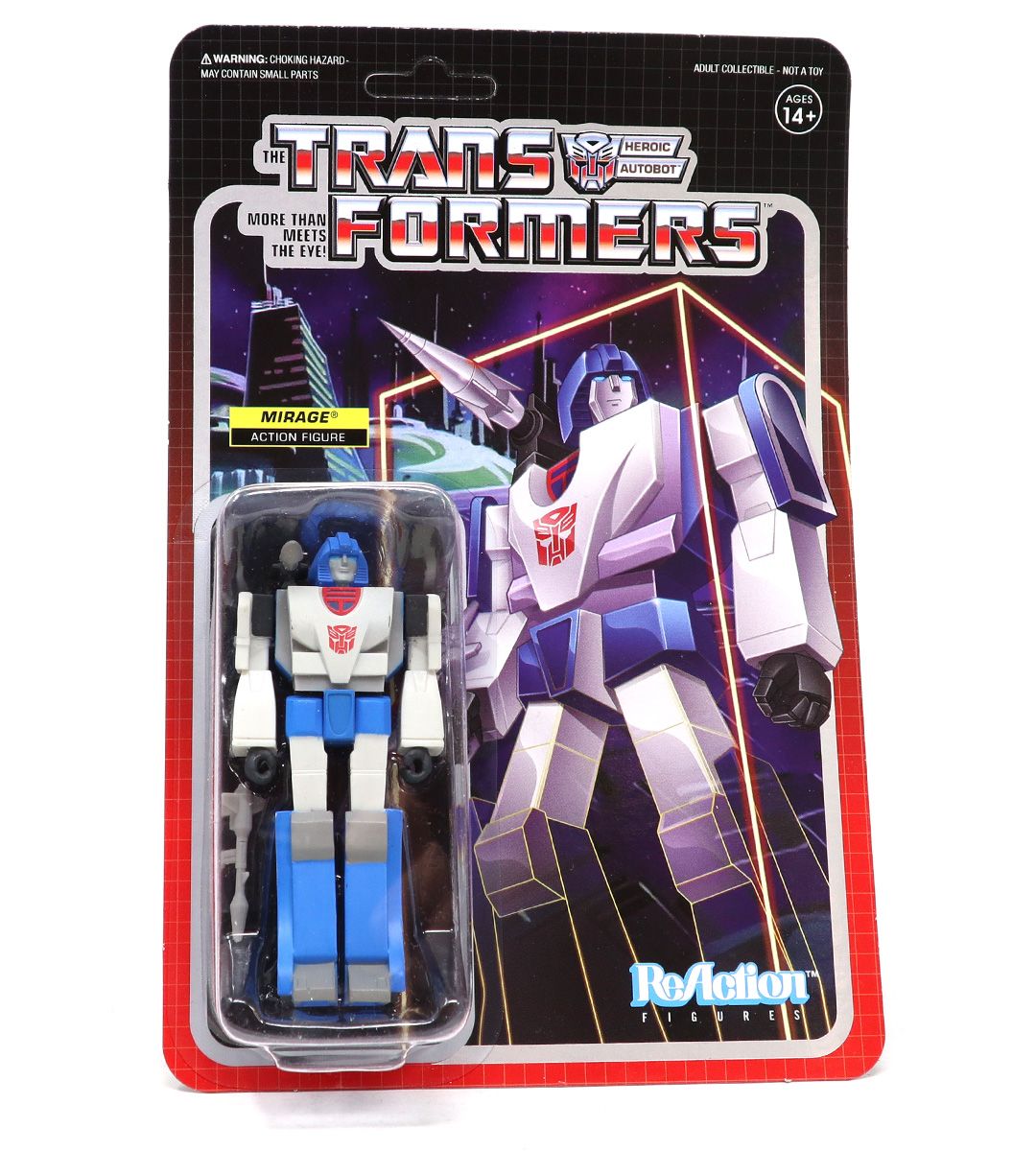 Mirage Transformers Wave 2 ReAction Figures - Collectible Action Figures for Display, Gifts, and Transformers Fans