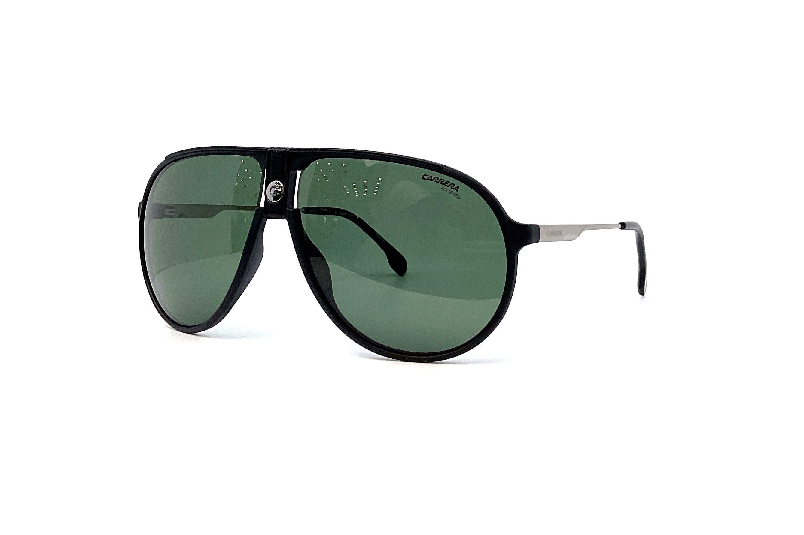 Carrera 1034/S Matte Black Sunglasses - Polarized UV Protection for Men & Women - Perfect for Driving, Running, and Outdoor Activities