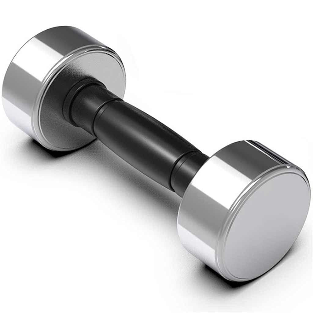 Premium Pure Steel Integrated Dumbbells for Women - 3kg Silver A1 Weight Set for Home Gym, Yoga Training & Weight Loss - Perfect for Fitness Enthusiasts & Beginners