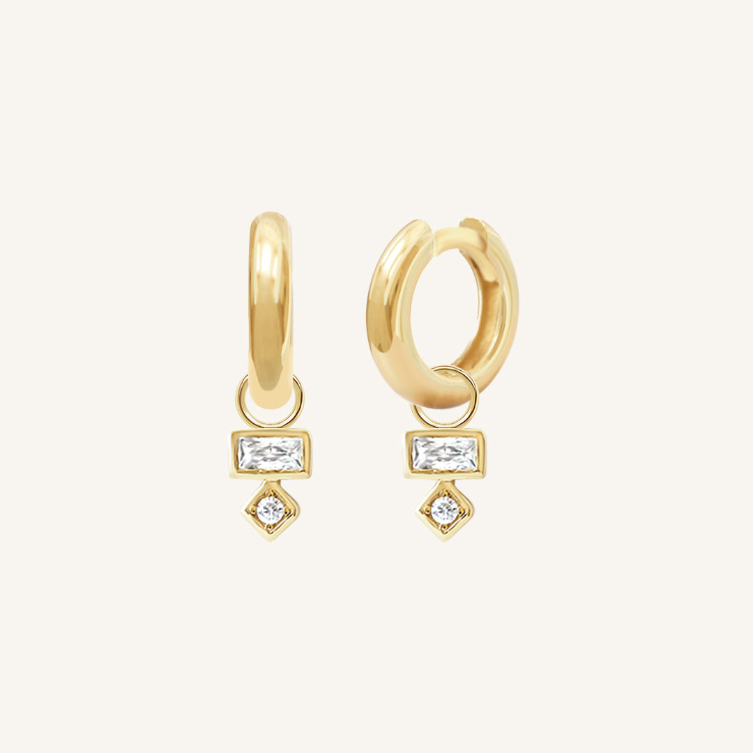 Resilience Plain Hoops - Classic Minimalist Earrings for Women | Everyday Wear, Office & Special Occasions
