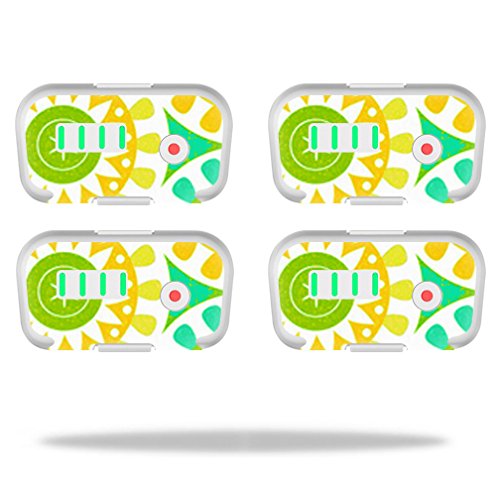 DJI Phantom 3 Battery Skin Wrap (4-Pack) - Durable Protective Cover Sticker for DJI Drone Batteries - Perfect for Outdoor Aerial Photography & Travel Protection