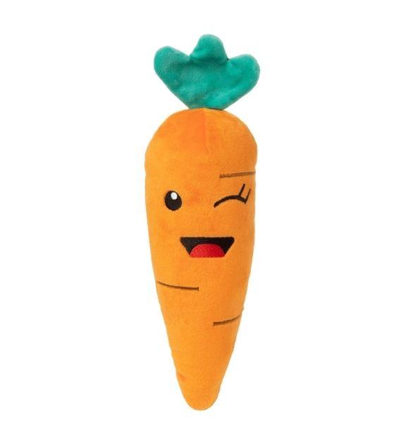 Fuzzyard Winky Carrot Plush Dog Toy - Soft & Durable Chew Toy for Small & Medium Dogs - Perfect for Playtime, Training & Cuddling