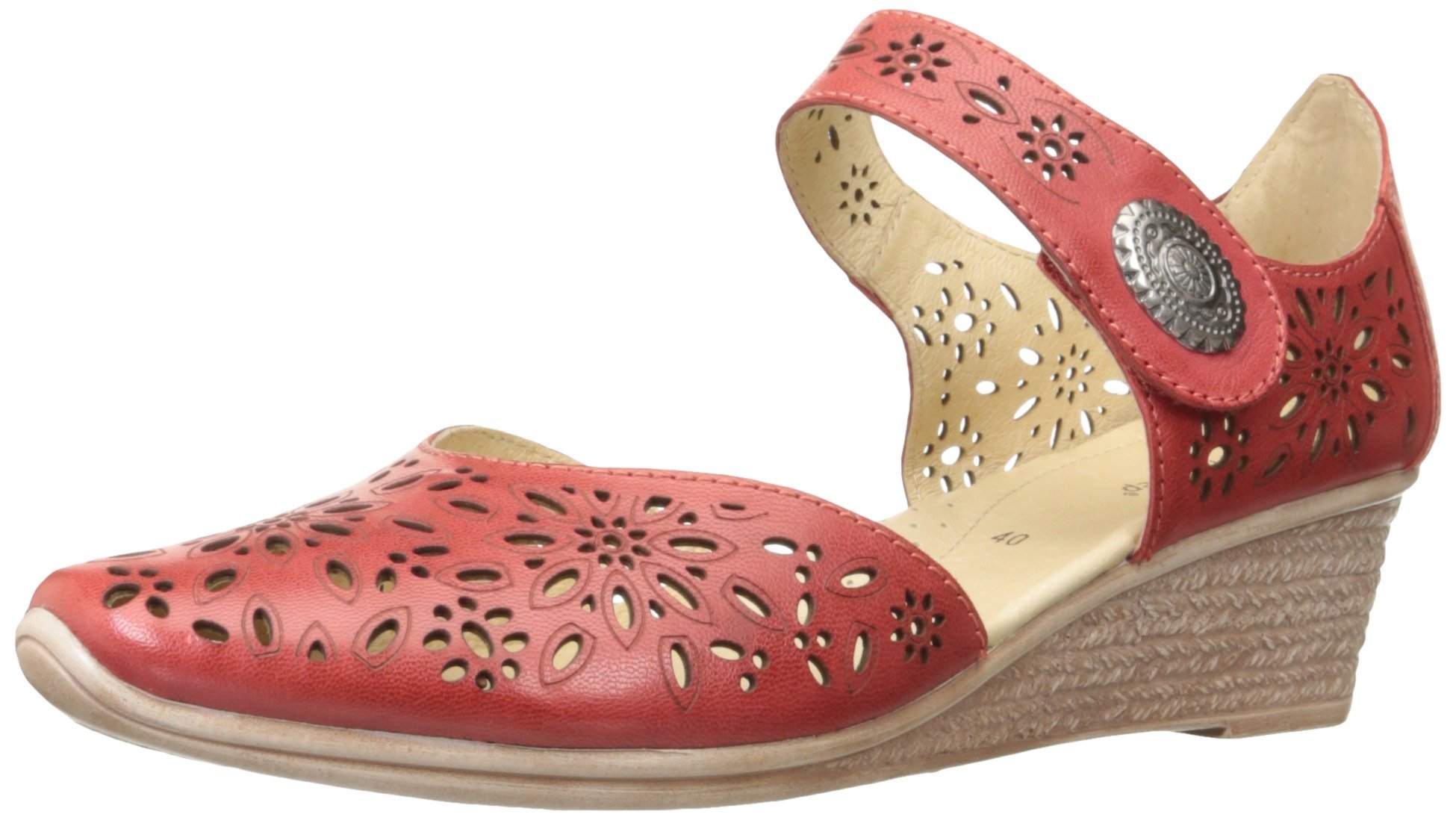 Spring Step Women's Comfortable Nougat Wedge Sandals - Stylish Casual & Summer Walking Shoes for Beach, Vacation, and Everyday Wear