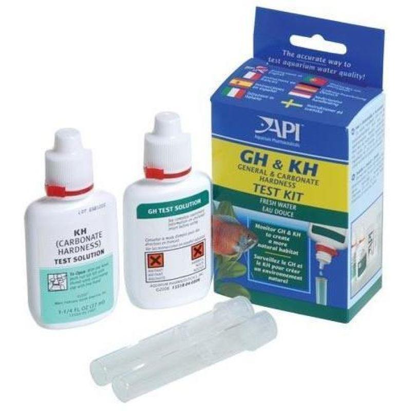API GH & KH Test Kit for Freshwater Aquariums - Accurate Water Hardness Testing for Fish Tanks, Ponds & Aquatic Plants | Essential for Healthy Fish & Crystal Clear Water