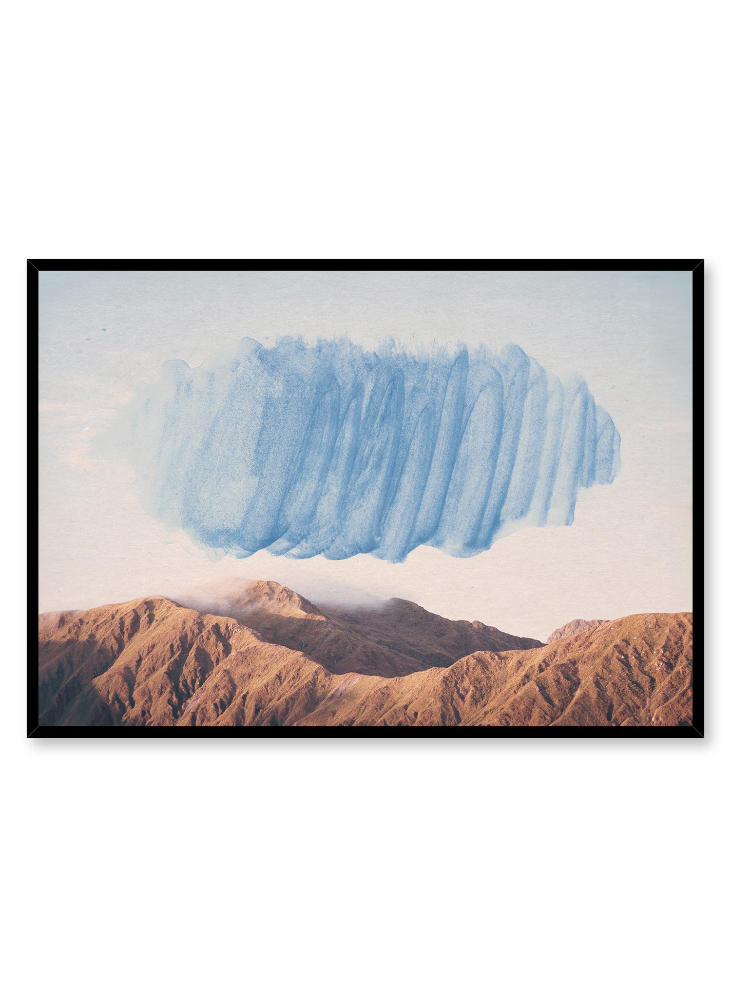 Out of the Blue Poster - Inspirational Wall Art for Home & Office Decor | Perfect for Living Room, Bedroom, or Gift Giving