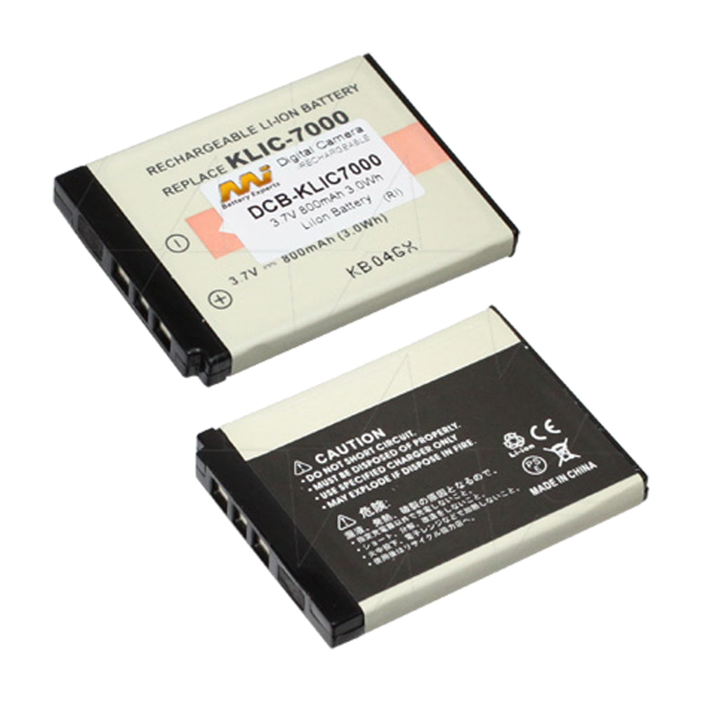 Replacement 3.7V 730mAh Li-Ion Battery for Kodak Digital Cameras - Perfect for Travel Photography & Everyday Use