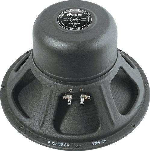 Jensen 12-Inch Black Speaker (Model 12-100BB-8) - High-Quality Audio for Home Theater, Parties & Outdoor Events