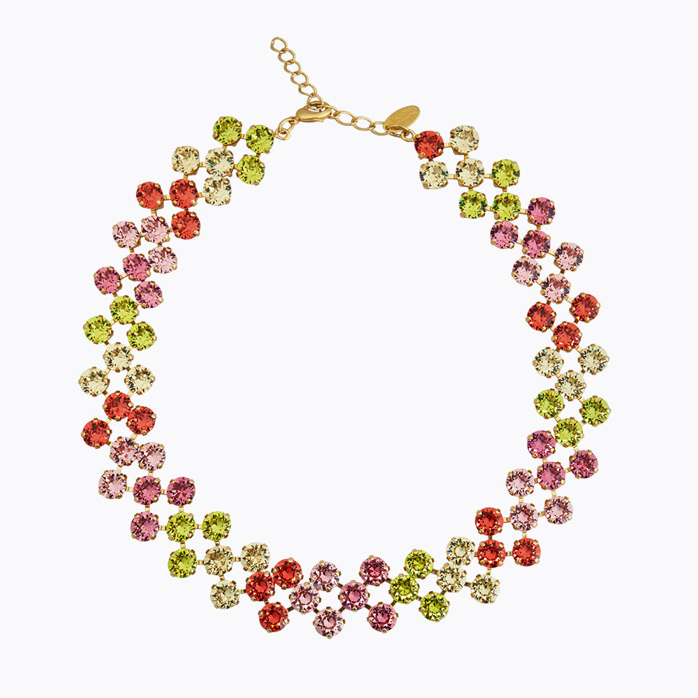 Livia Necklace & Tropicana Combo - Elegant Gold Plated Jewelry Set for Women | Perfect for Date Night, Wedding Gift & Special Occasions
