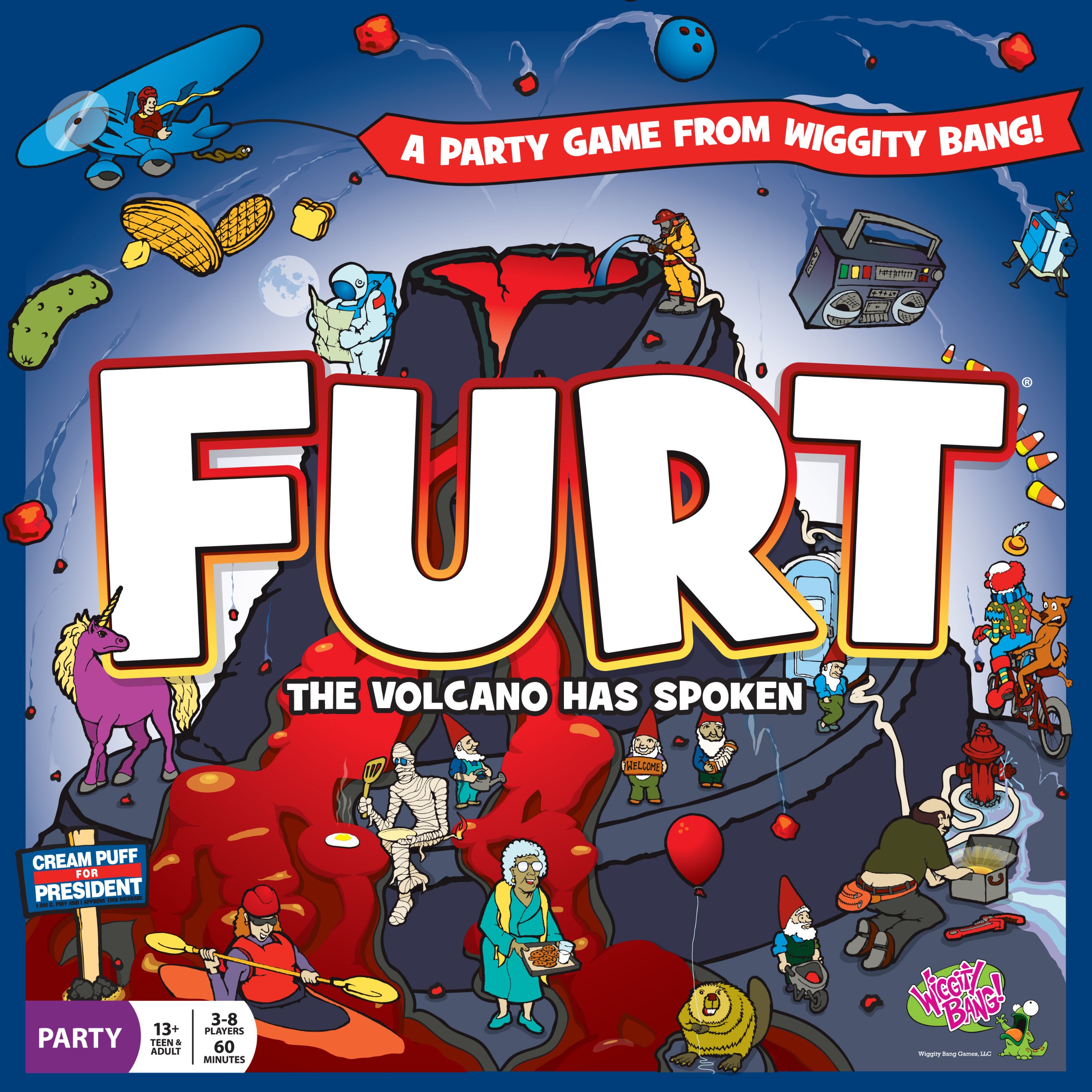 FURT Board Game - Fun Family Strategy Game for Parties & Game Nights