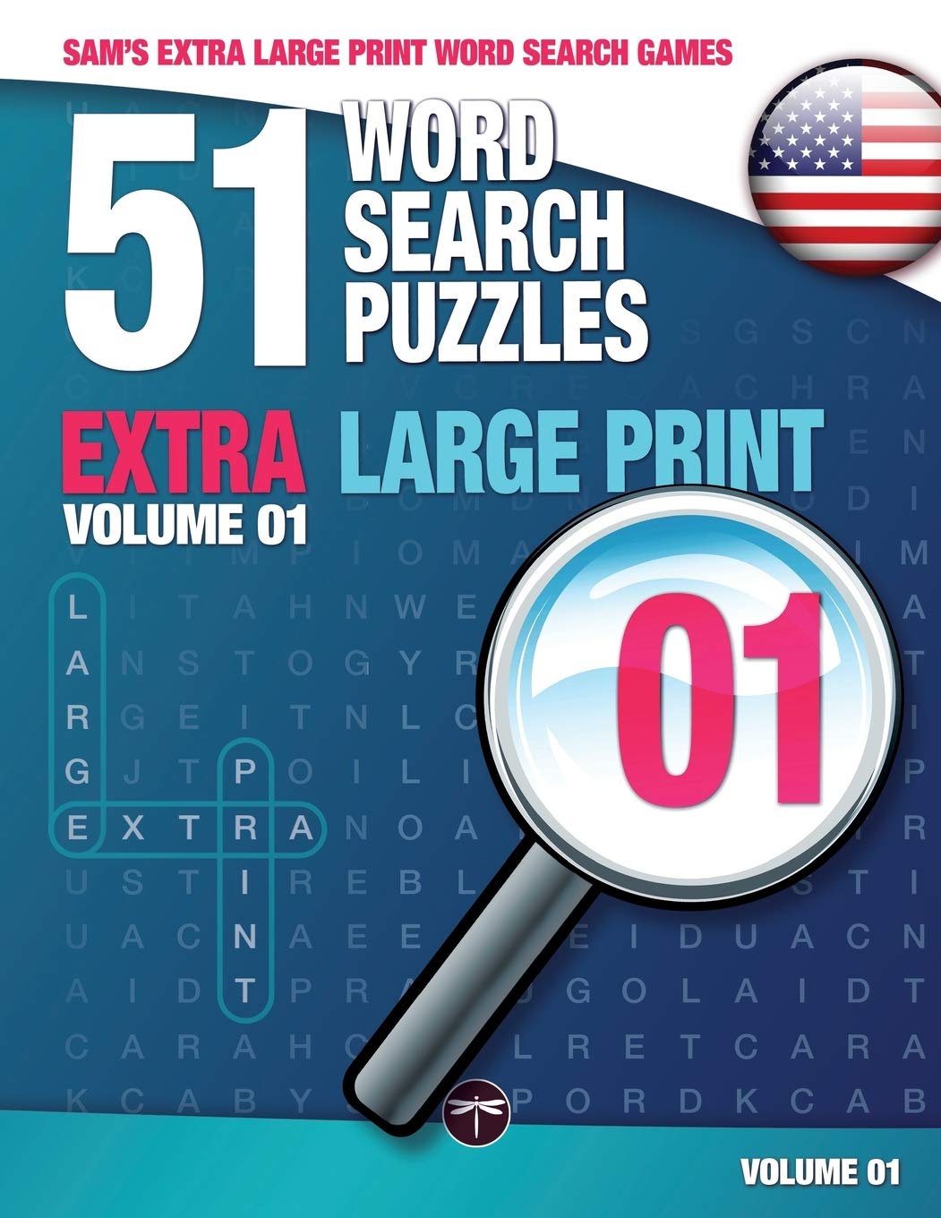 Extra Large Print Word Search Puzzles for Adults - 51 Brain-Stimulating Games, Volume 1 | Fun Activity Book for Seniors, Travel & Relaxation