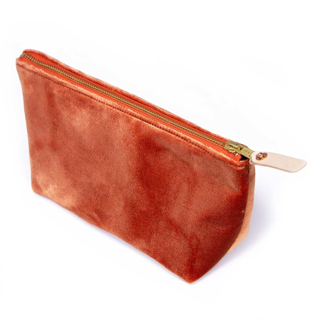 Luxury Velvet Travel Clutch Handbag for Women - Elegant Papaya Color, Perfect for Evening Parties, Weddings & Vacation Accessories