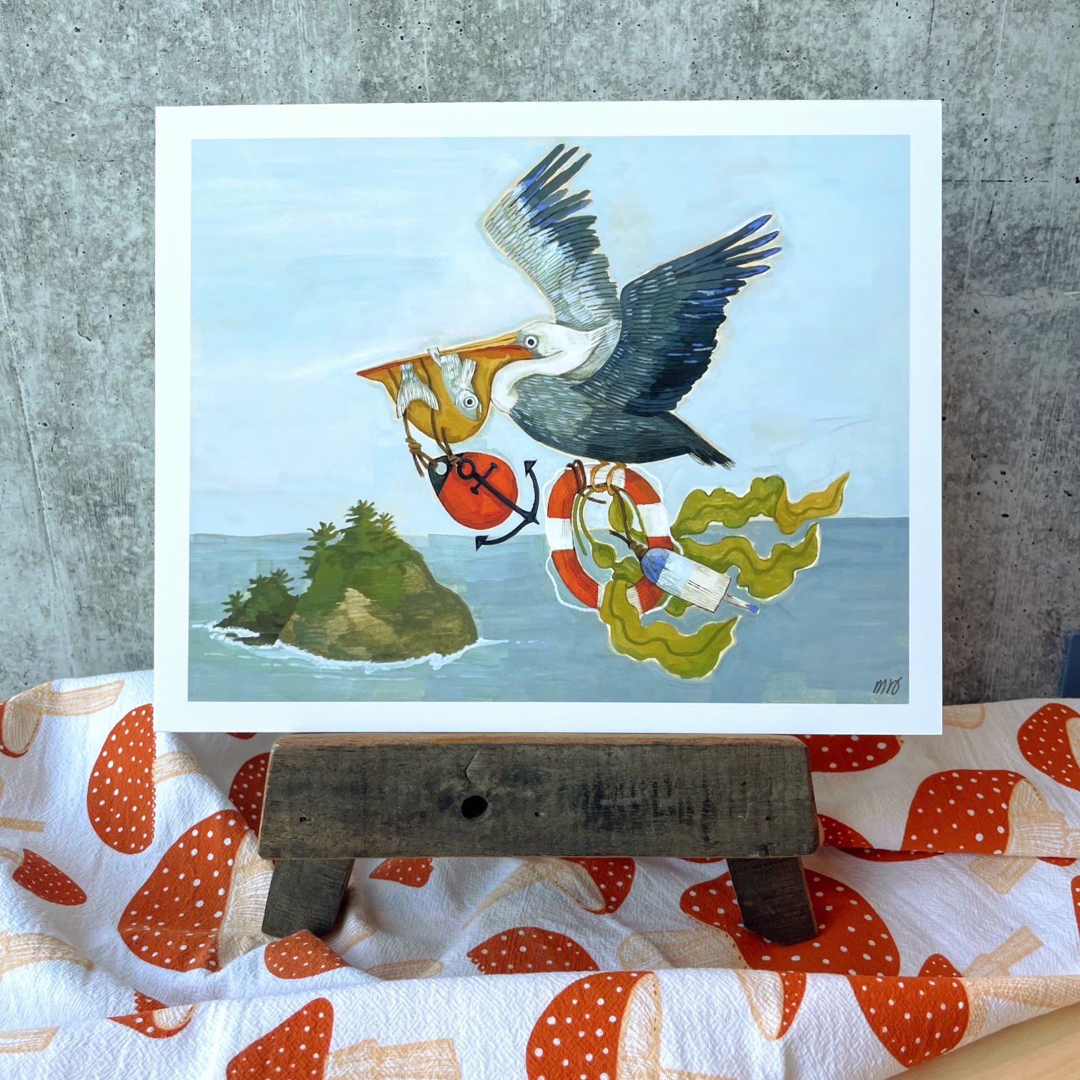 Pelican Bay Print - Premium Wall Art Decor for Home & Office - Perfect for Living Room, Bedroom, and Office Spaces