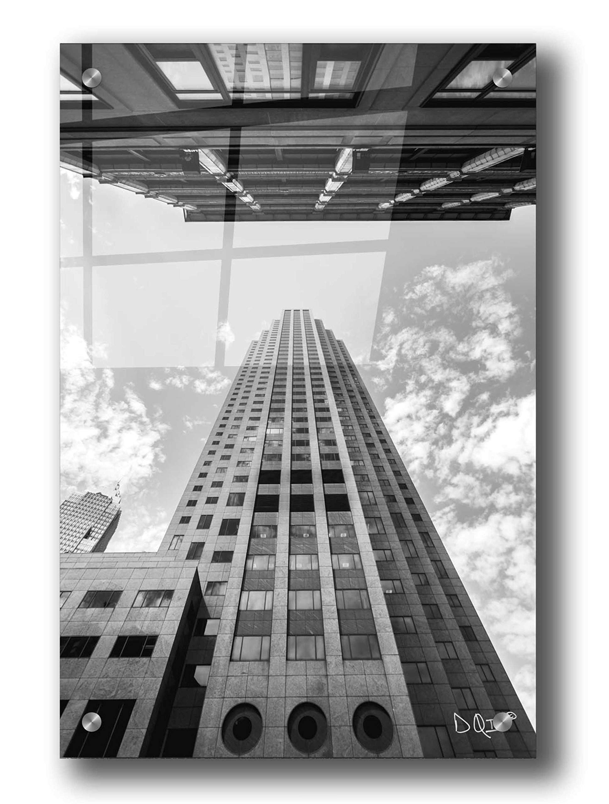 Epic Graffiti 'Looking Up' by Donnie Quillen - 24x36 Inch Acrylic Wall Art Painting - Modern Urban Home Decor for Living Room, Bedroom & Office