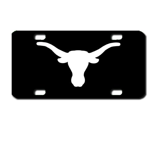 Longhorn Texas Mini License Plate for Motorcycles, ATVs, Bicycles & Kiddie Cars - Unique Personalized Gift for Riders & Kids - Perfect for Customizing Vehicles, Room Decor & Special Occasions