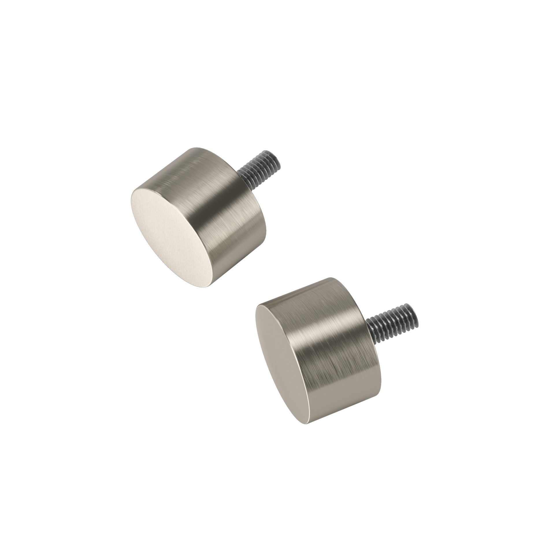 Cappa 1 Rod Finial Replacement Kit - Curtain Rod Finials Set for Home Decor - Perfect for Living Room, Bedroom, and Window Treatments