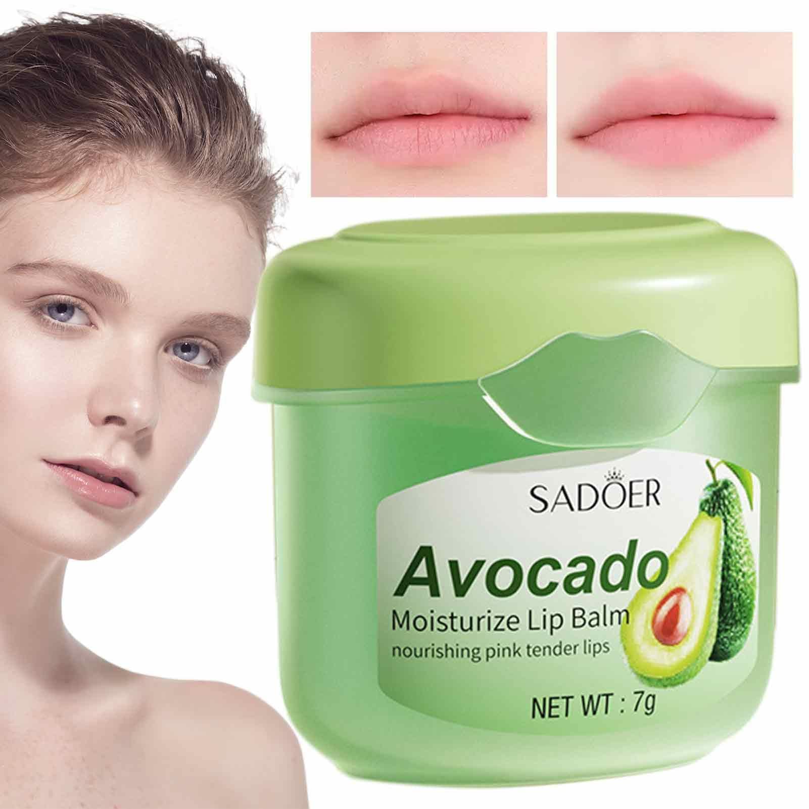 Honey Lip Balm for Dry Lips - Fast Absorption, 0.25oz - Day & Night Moisturizer for Soft Lips
