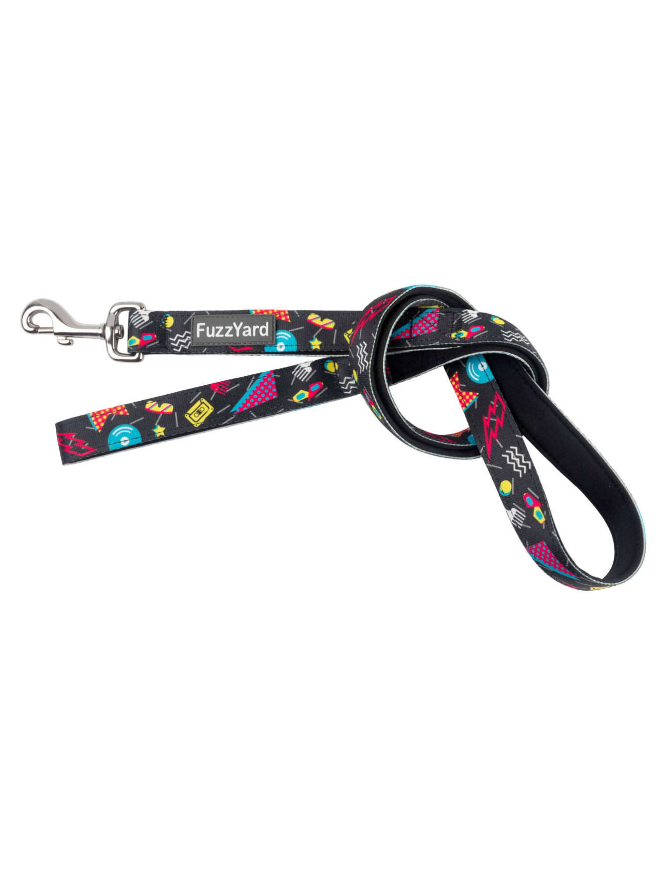 FuzzYard Bel Air Dog Leash - Durable Nylon Pet Lead for Small & Large Dogs (2 Sizes) - Perfect for Walking, Training & Outdoor Adventures
