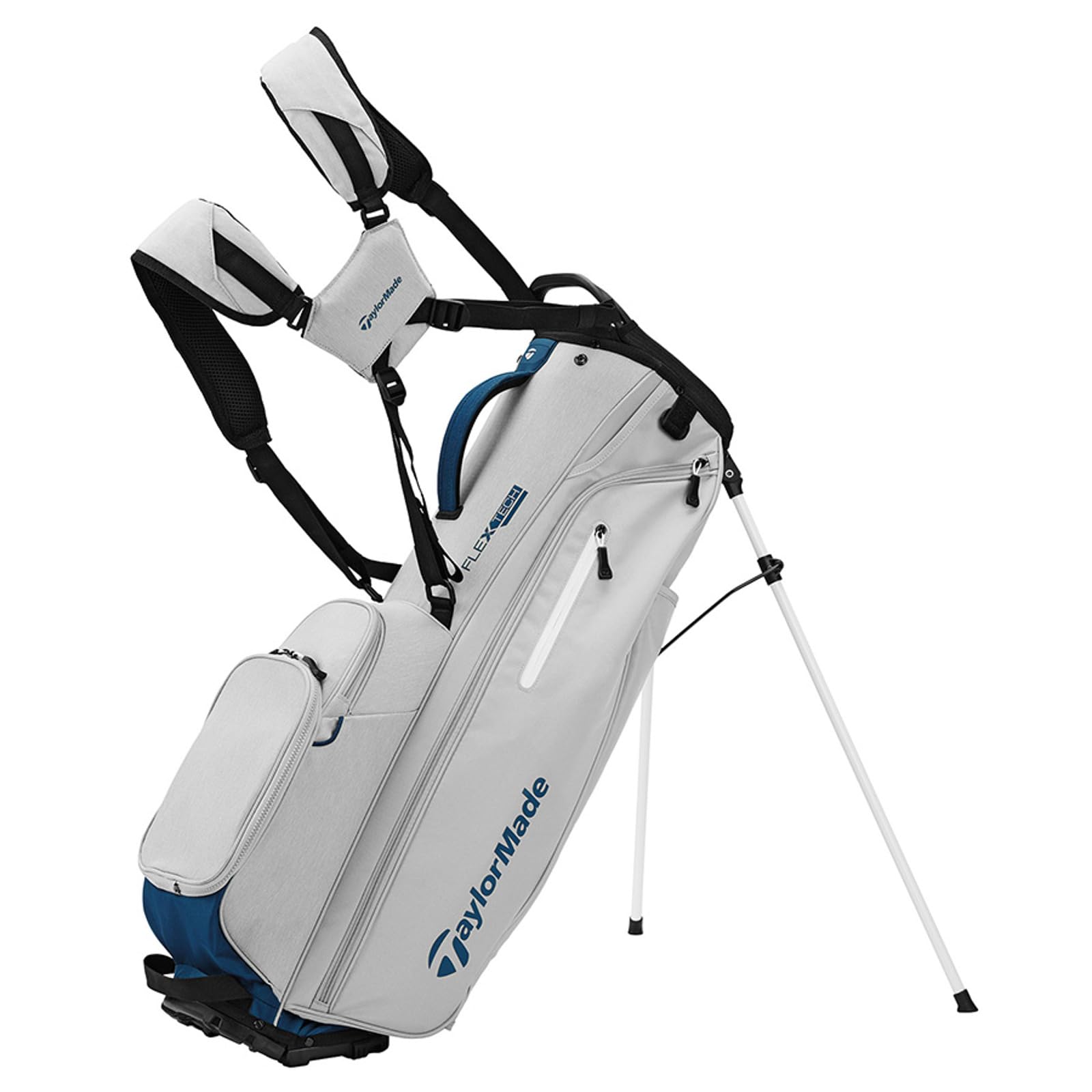TaylorMade Golf Flextech Stand Bag - Lightweight & Durable Golf Stand Bag with 4-Way Top, Comfortable Straps - Perfect for Walking the Course or Range Practice