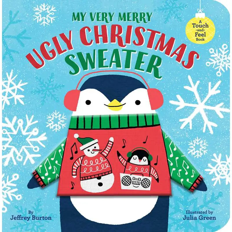 My Very Merry Ugly Christmas Sweater by Jeffrey Burton | Festive Holiday Party Outfit for Xmas Gatherings & Family Photos