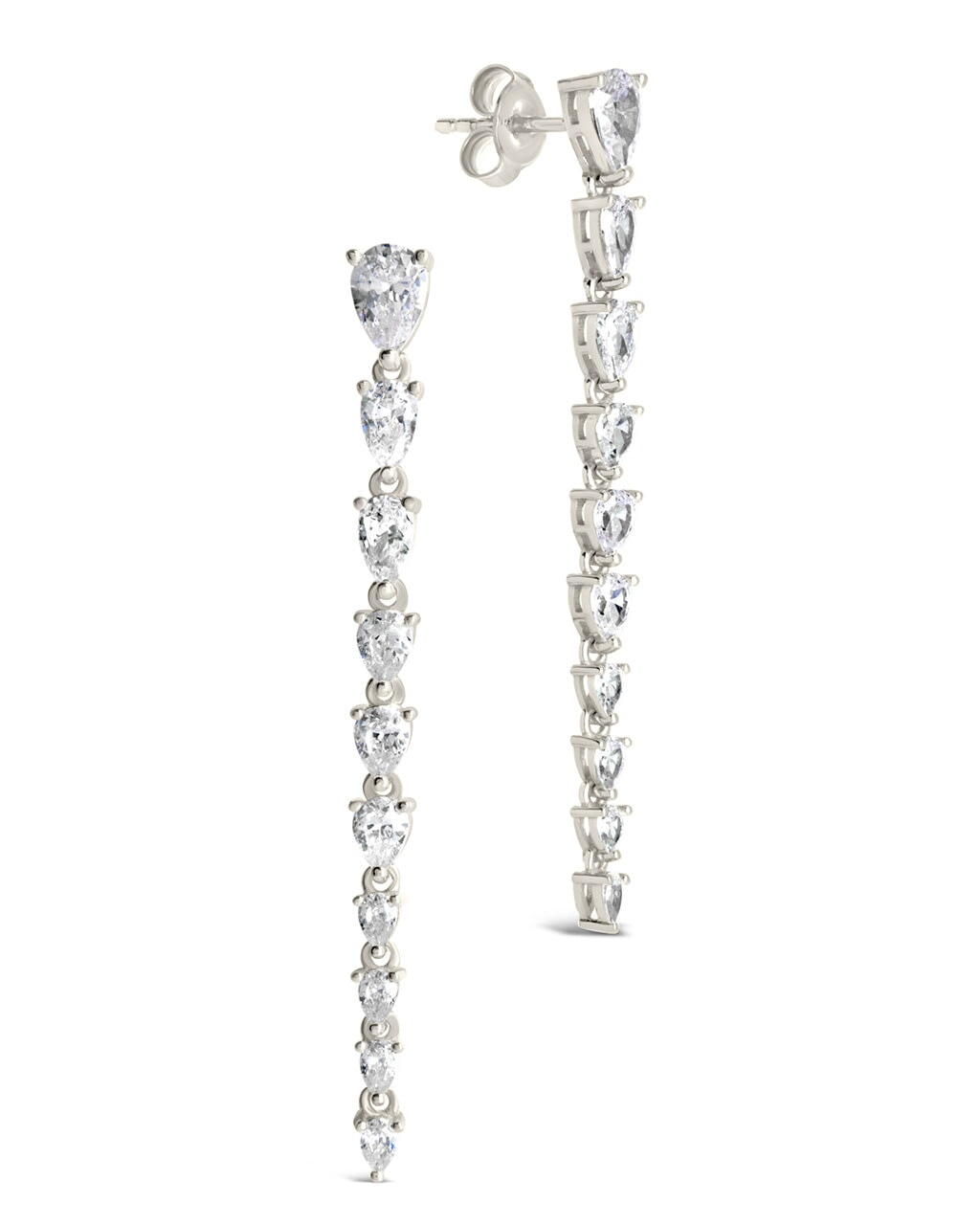 Kristi CZ Dangle Earrings for Women - Elegant Cubic Zirconia Drop Earrings | Perfect for Parties, Weddings & Special Occasions