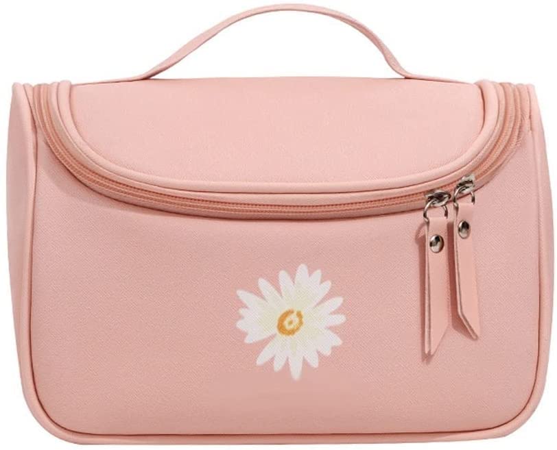 Large Capacity Portable Cosmetic Bag for Women - Waterproof Travel Makeup Organizer & Toiletry Case - Perfect for Travel, Gym, and Daily Beauty Storage