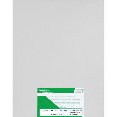 Fujifilm Matte 8x10 Type II Premium Photo Paper - 50 Sheets for Professional Photography, Art Prints & Scrapbooking