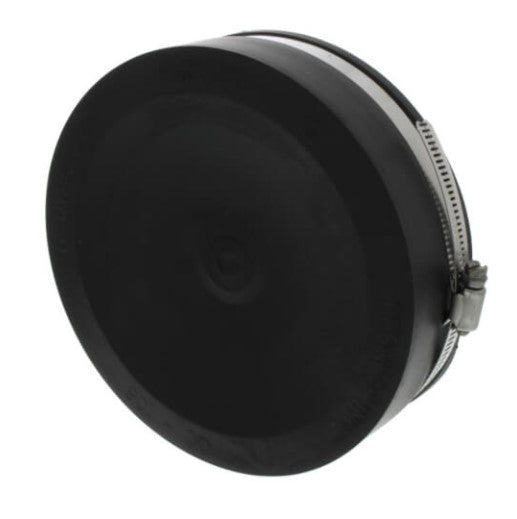Fernco QC 106 6-Inch Quik Cap - Durable PVC Pipe End Cap for Plumbing, Drainage & Sewer Systems - Perfect for DIY Home Repairs & Construction Projects