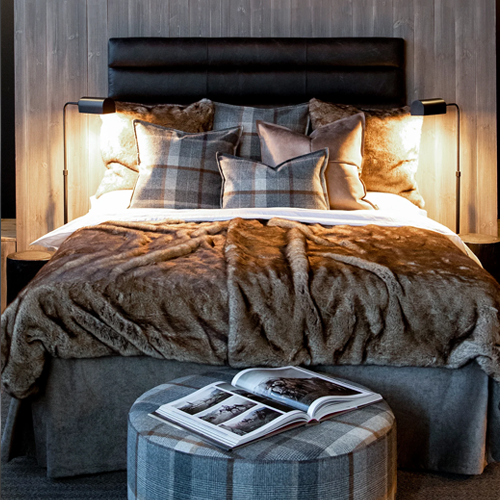 Artwood Lisbon Black Leather Headboard - Queen Size Upholstered Bed Headboard for Bedroom Decor - Perfect for Modern, Luxury & Master Bedrooms