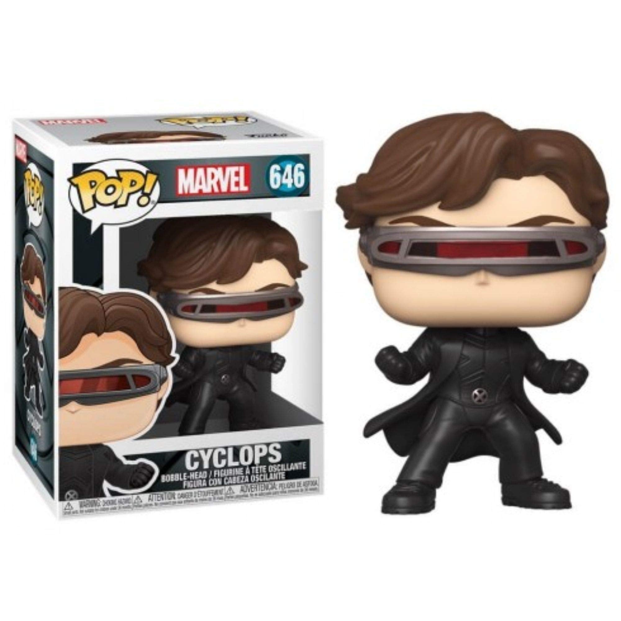 Cyclops Marvel X-Men #646 Funko Pop Vinyl Figure - Collectible Action Figure for Superhero Fans & Comic Book Lovers - Perfect for Display, Gifts, and Marvel Collections