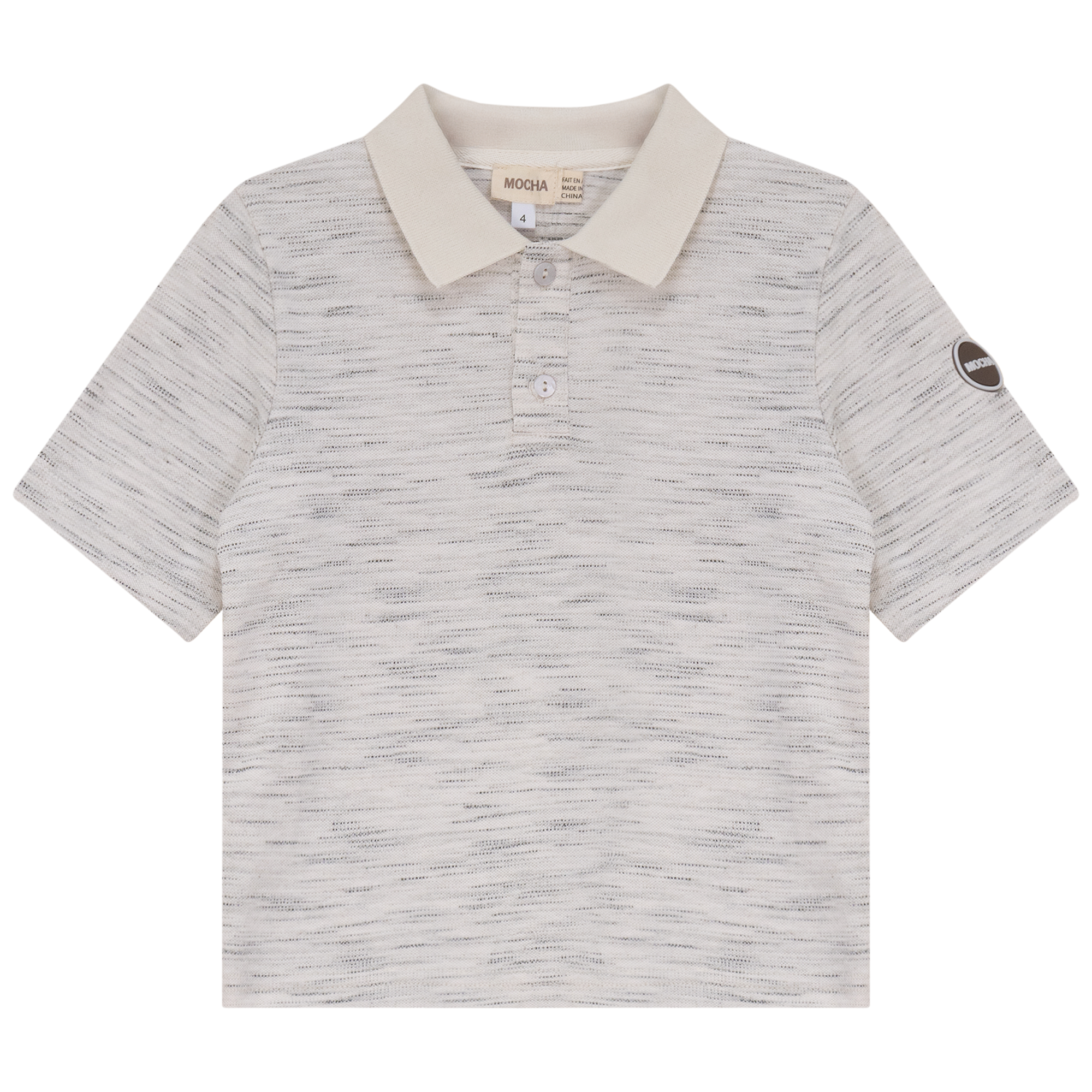 Men's Woven Short Sleeve Polo Shirt - Breathable Cotton Casual Button Down Top for Golf, Work & Summer Outfits