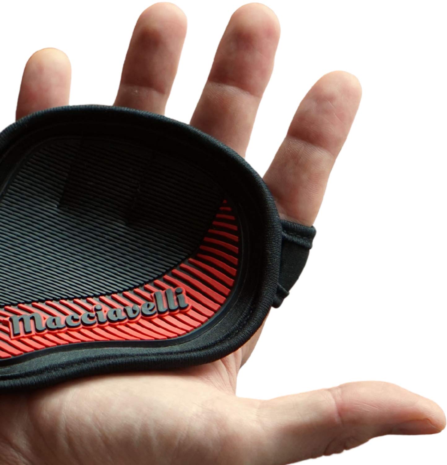 MACCIAVELLI - Premium Workout Grip Pads for Cross Training, Weightlifting & Gym - Non-Slip Hand Protection for Pull Ups, Deadlifts & Strength Training