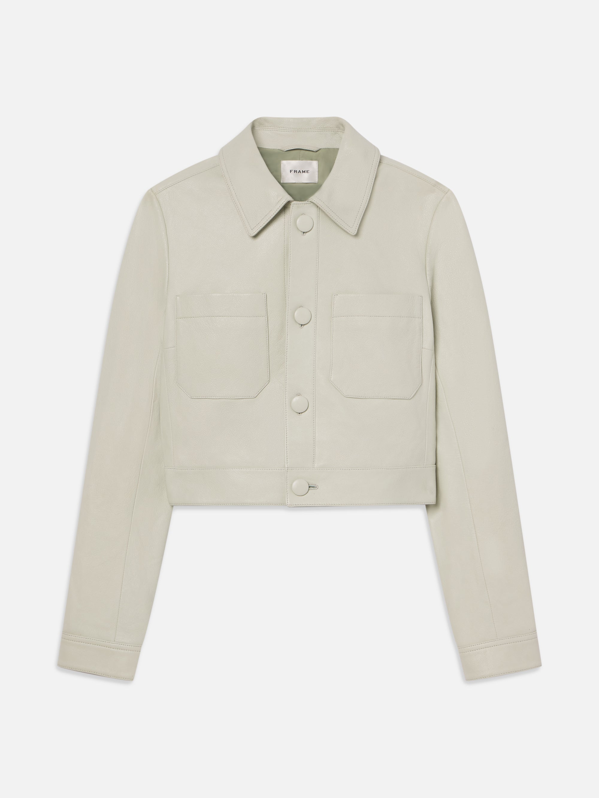 Soft Mint Genuine Leather Jacket for Women - Stylish & Comfortable Outerwear for Casual Wear, Date Nights & Fall Fashion