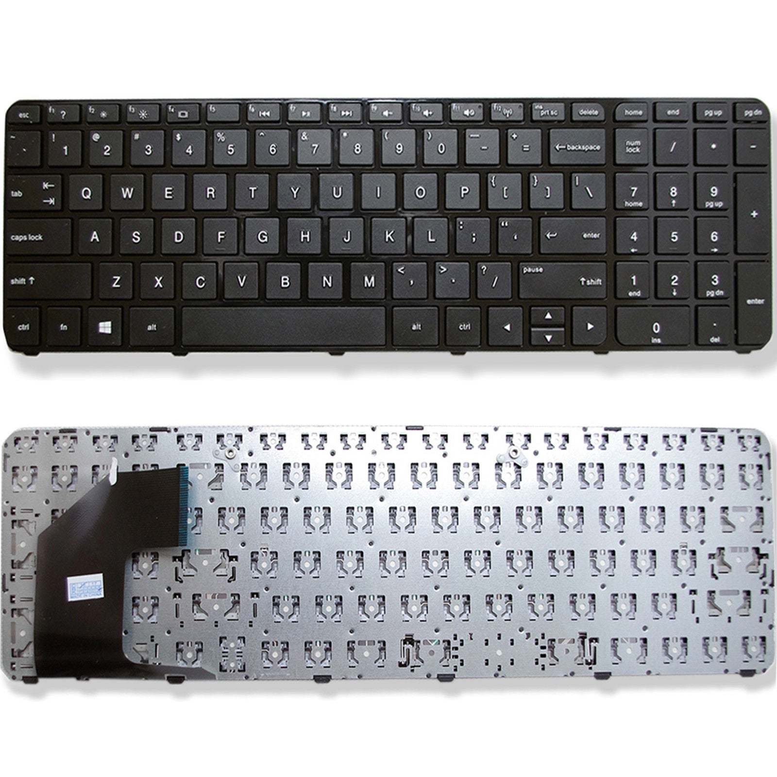 HP Pavilion Sleekbook TouchSmart 15 B Keyboard with Frame 701684 001 - Replacement Laptop Keyboard for HP Pavilion 15 Series | Perfect for Typing, Gaming & Office Work