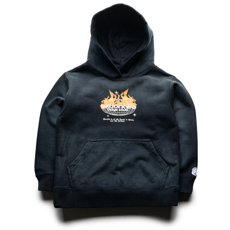 Billionaire Boys Club Kids Desert Hoodie - Black | Stylish & Comfortable Hooded Sweatshirt for Boys & Girls | Perfect for Casual Wear, School & Outdoor Activities