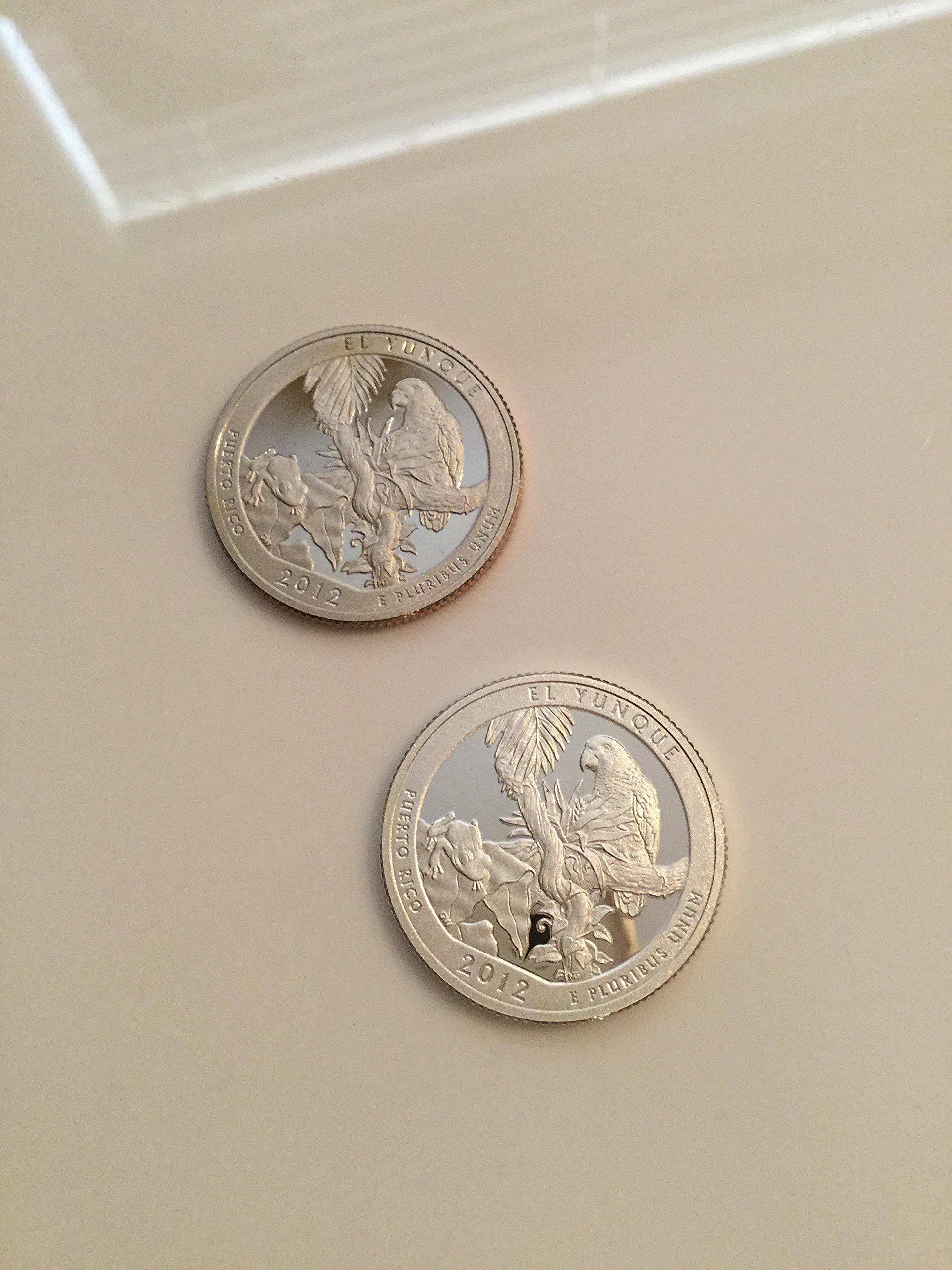 2012 S Silver El Yunque Proof Coin Set - US Collectible Coins for Gift & Investment