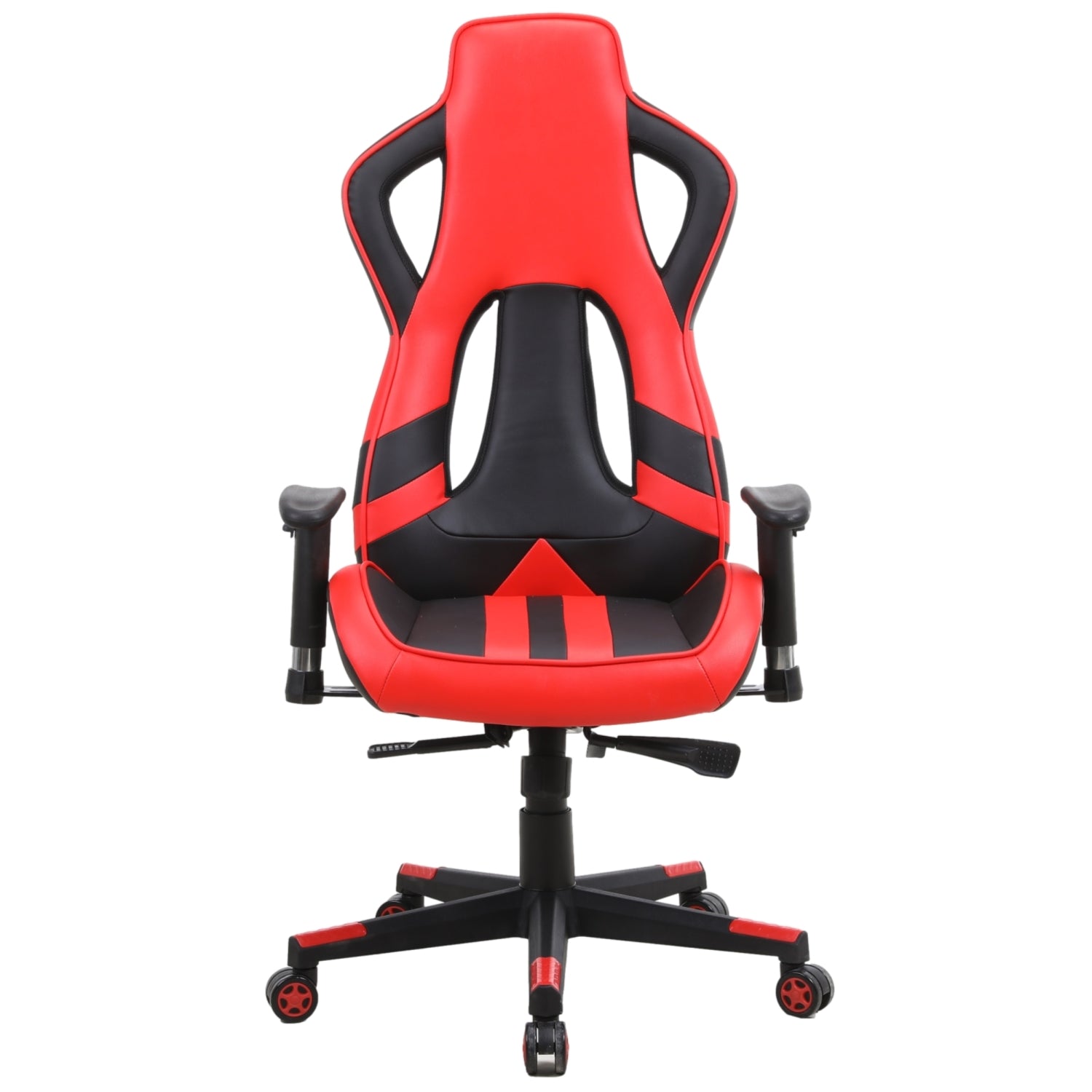 PRO X Series 4548 Gaming Chair - Ergonomic Racing Style with Adjustable Lumbar Support (Black & Red) - Perfect for PC, Console Gaming & Home Office