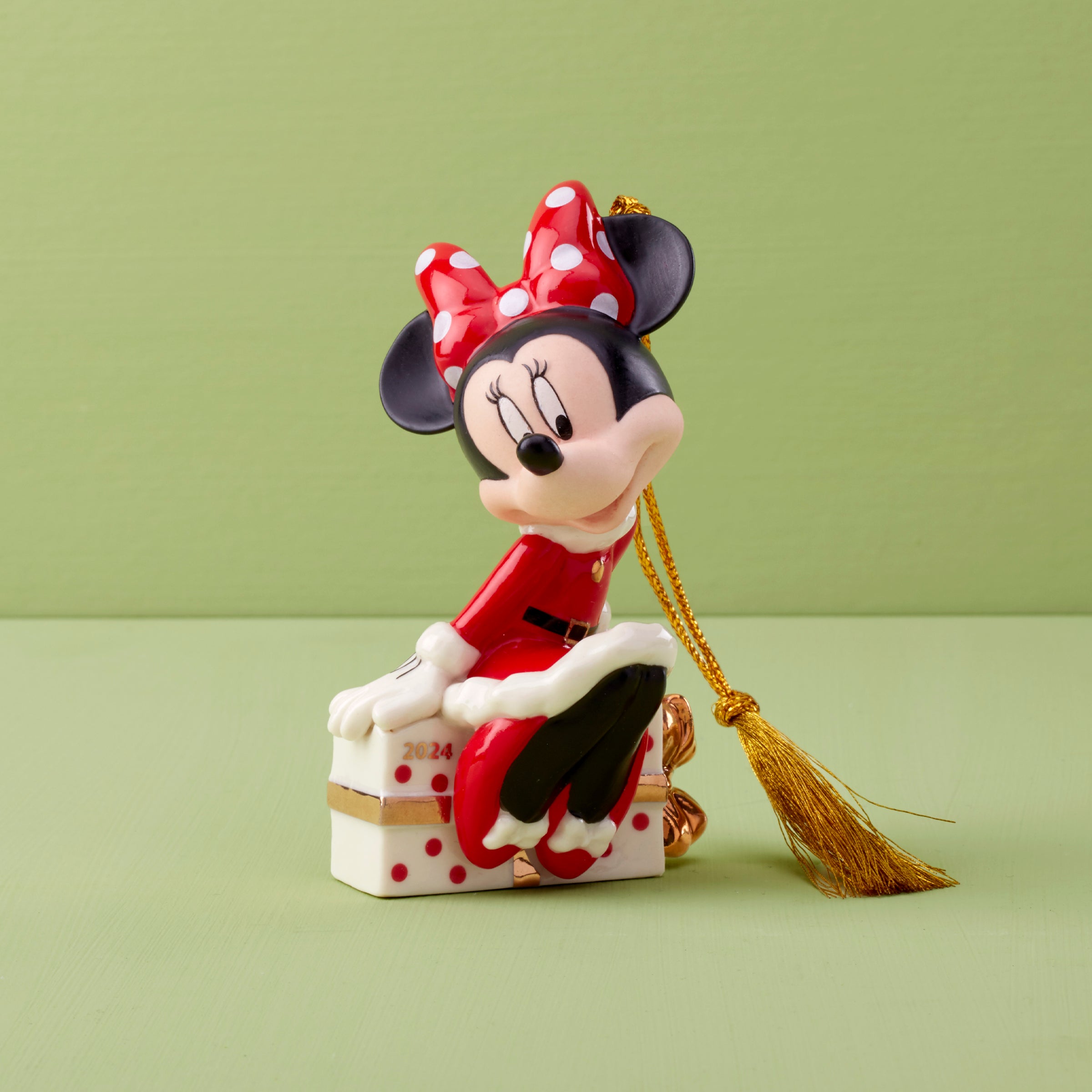 Minnie Mouse Christmas Ornament 2024 - Cute Disney Holiday Decor for Tree, Gift, and Party Decoration
