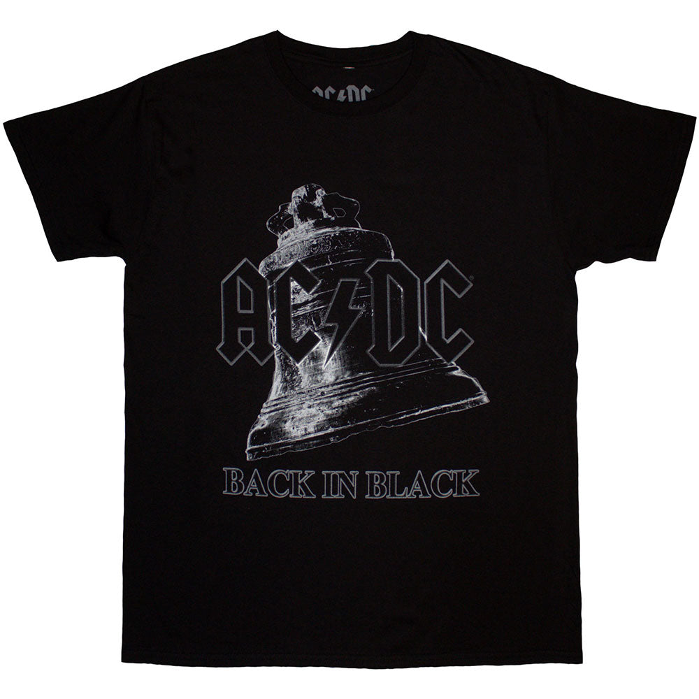 AC/DC Back In Black Band T-Shirt - Vintage Rock Music Tee for Concerts & Casual Wear