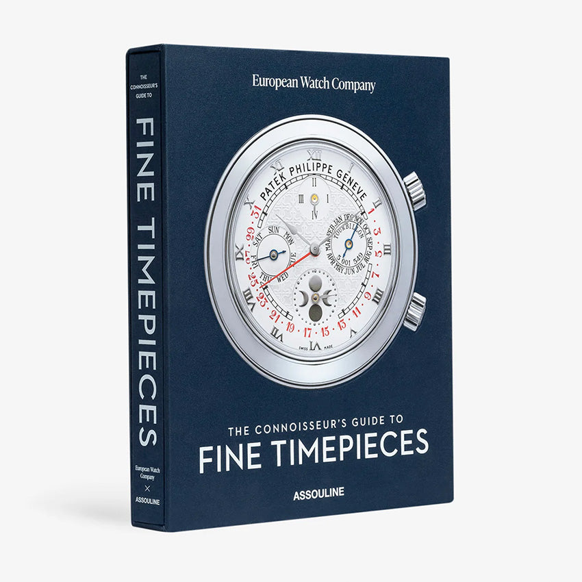 Assouline The Connoisseur's Guide To Fine Timepieces: European Watch Company - Luxury Watch Book for Collectors & Enthusiasts | Perfect Gift for Watch Lovers & Stylish Home Decor