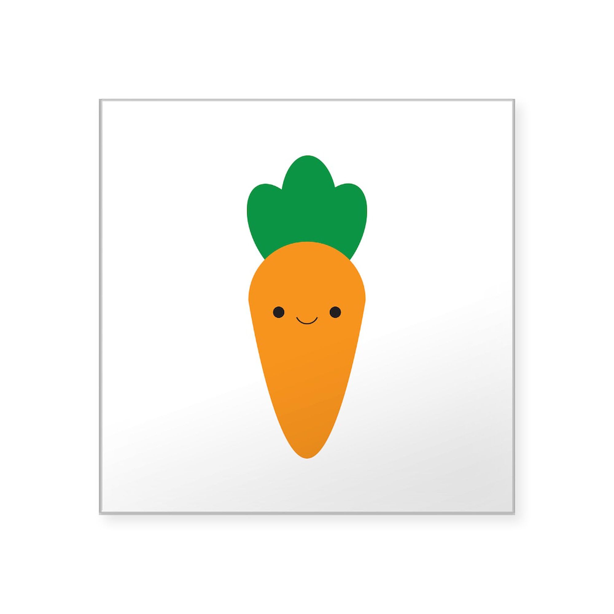 Carrot Sticker Decal for Cars & Bumpers - Durable Vinyl Design