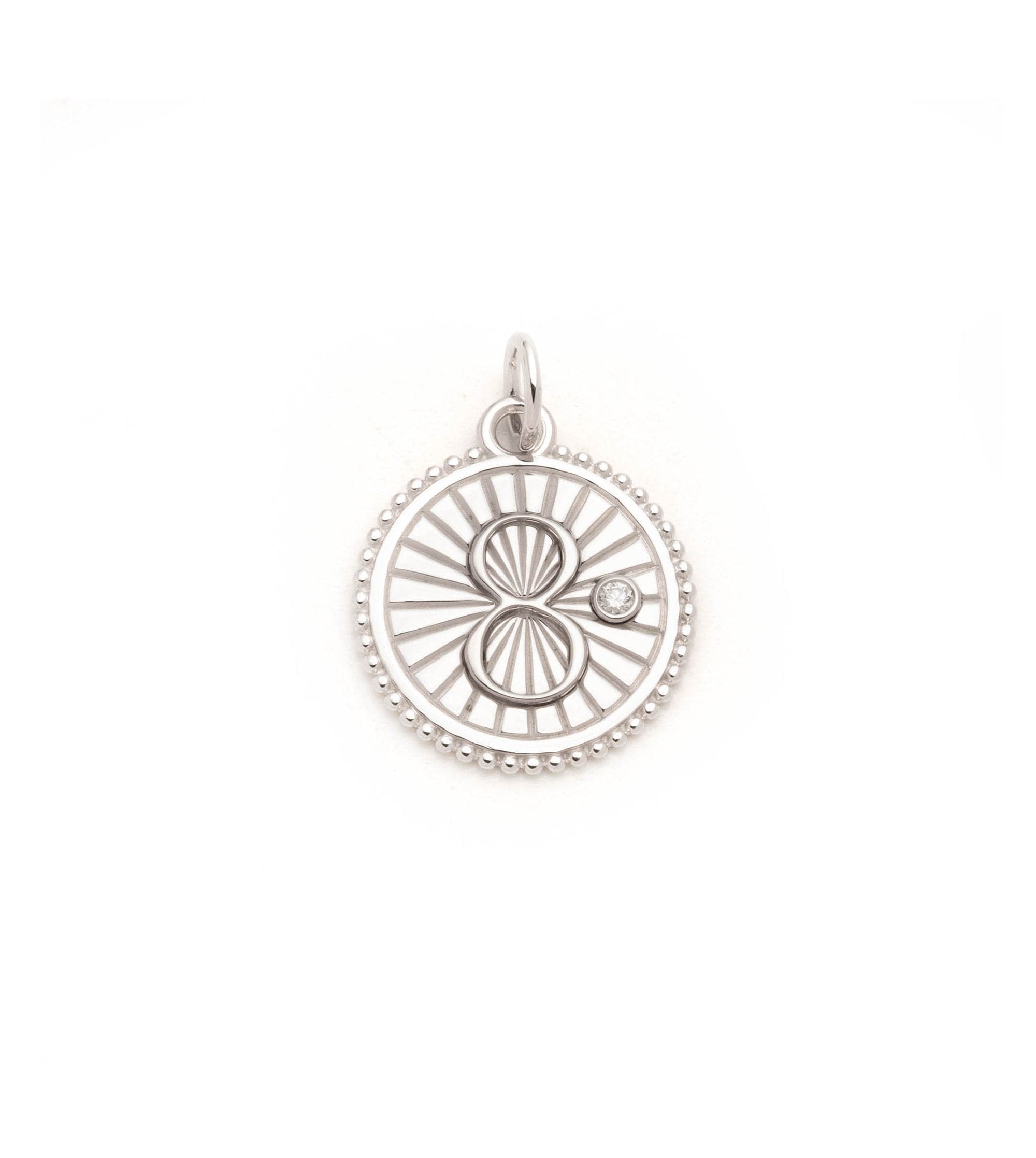 Karma Baby Medallion - Spiritual Protection Charm for Newborns & Toddlers | Perfect Christening Gift & Nursery Decor