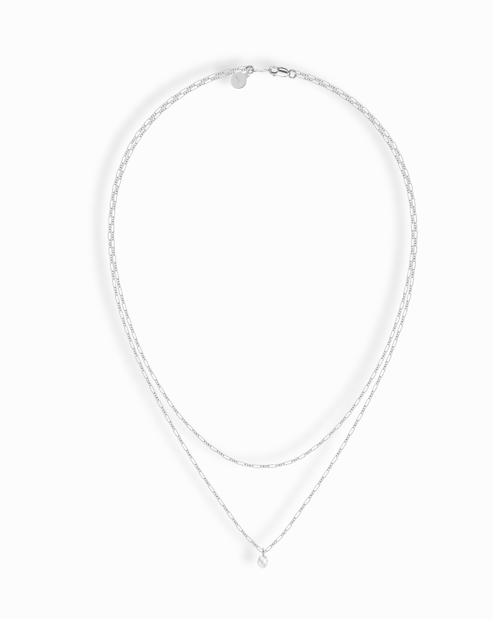 Michelle Layered Necklace for Women - Elegant Gold Layered Pendant Necklace - Perfect for Everyday Wear, Date Night & Special Occasions