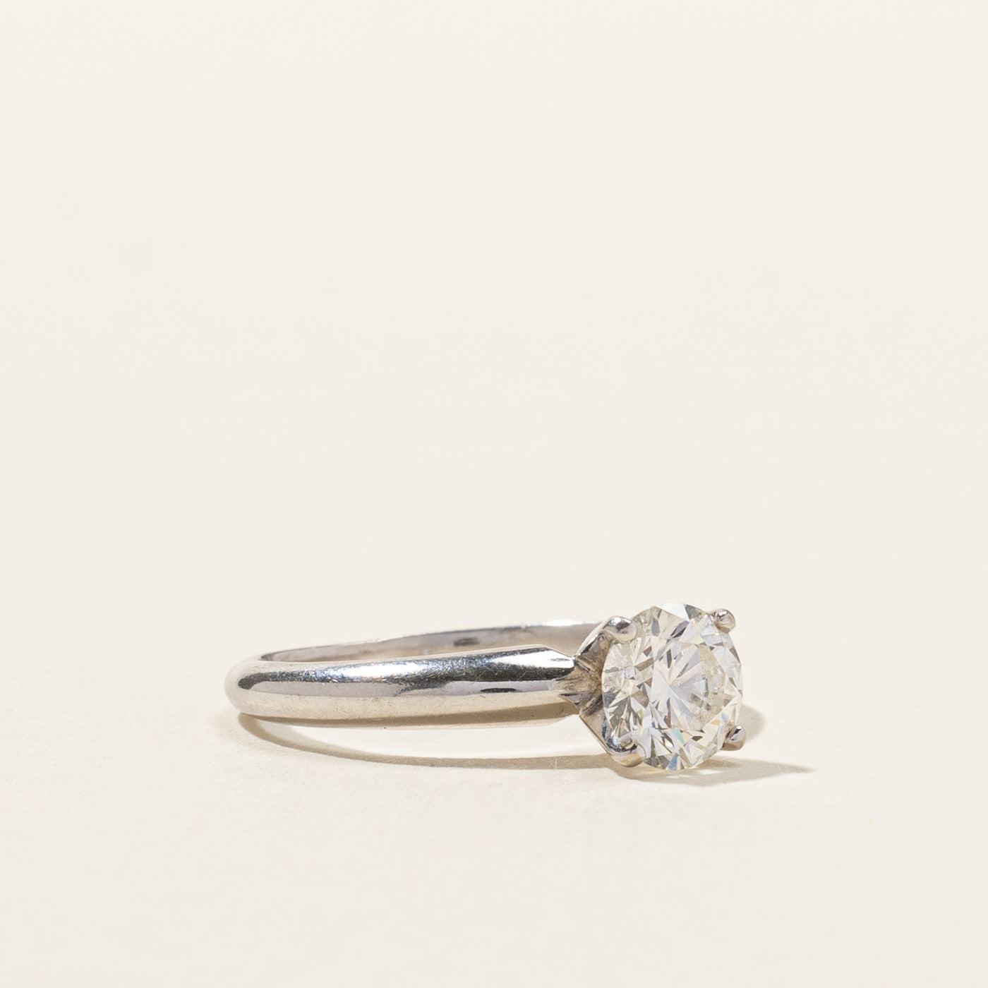 0.70ct Solitaire Diamond Engagement Ring - SI1 Clarity, G Color, Size 3.75 - Perfect for Proposals, Anniversaries & Romantic Occasions