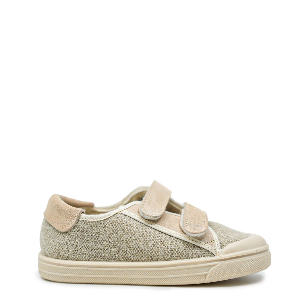 Pepe Linen Velcro Sneakers - Lightweight Breathable Slip-On Shoes for Men & Women | Perfect for Summer, Travel, and Casual Wear