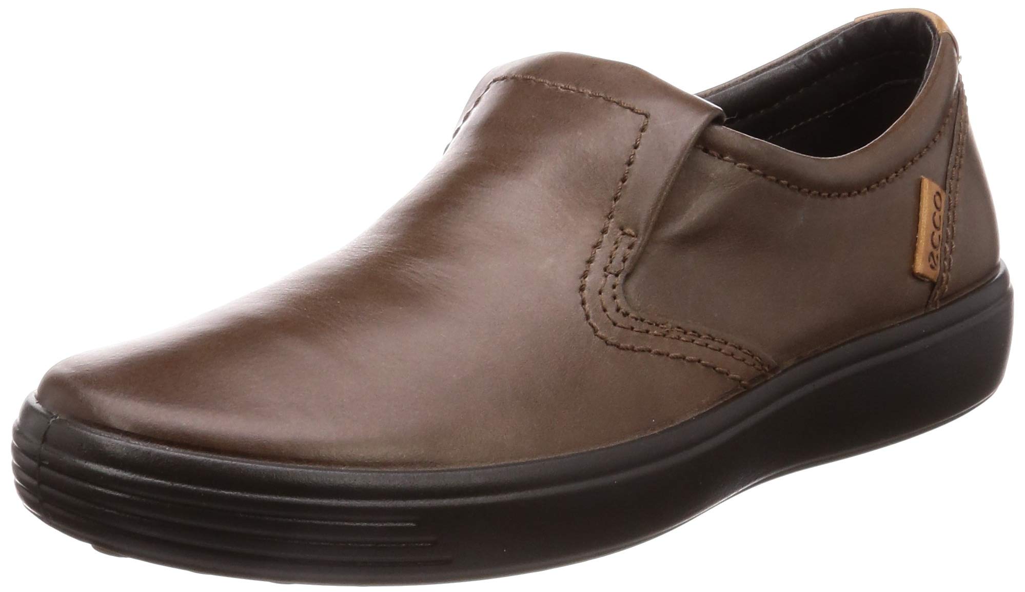 ECCO Men's Soft 7 Slip-On Fashion Sneakers - Comfortable Casual Shoes for Walking, Travel & Everyday Wear